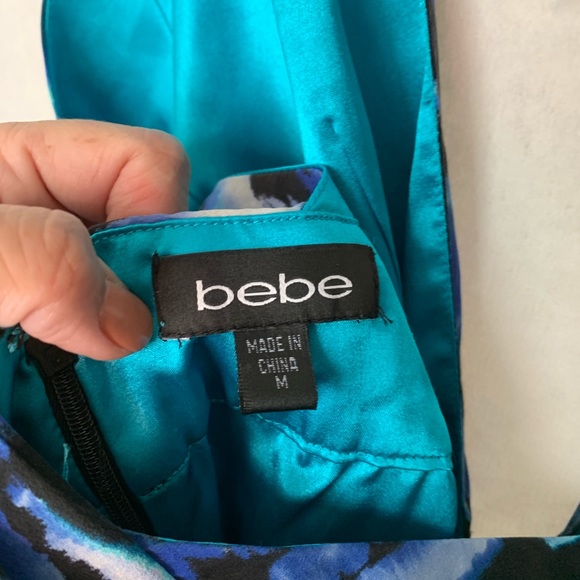 bebe -halter mini dress - Picture 5 of 7